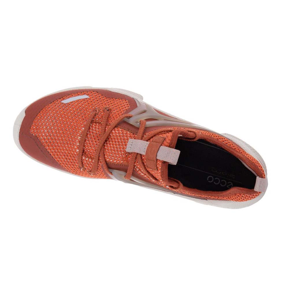 Women's Ecco Biom C-trail Knit Hiking & Trail Orange | USA 140EBC